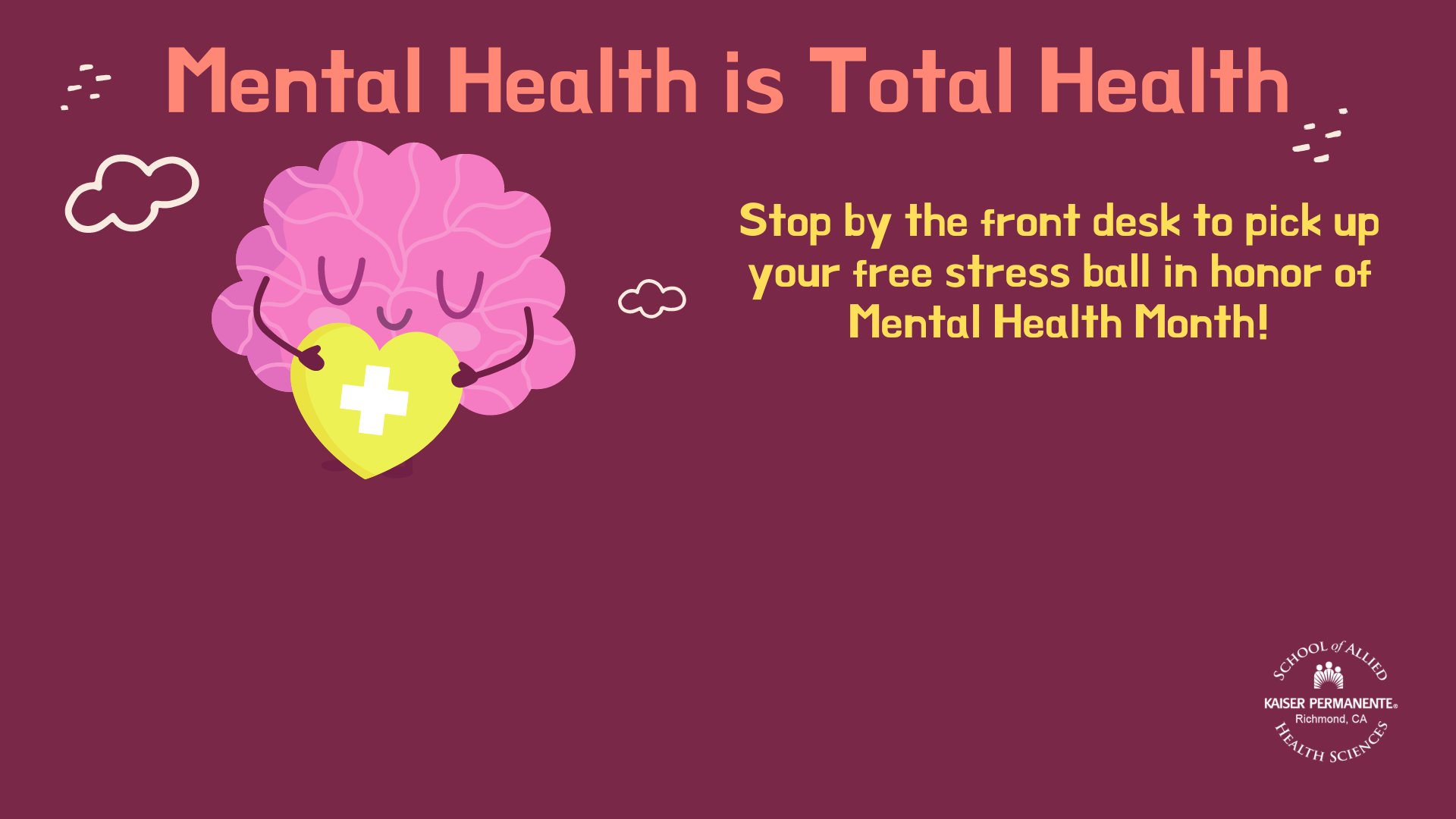 May is Mental Health Month