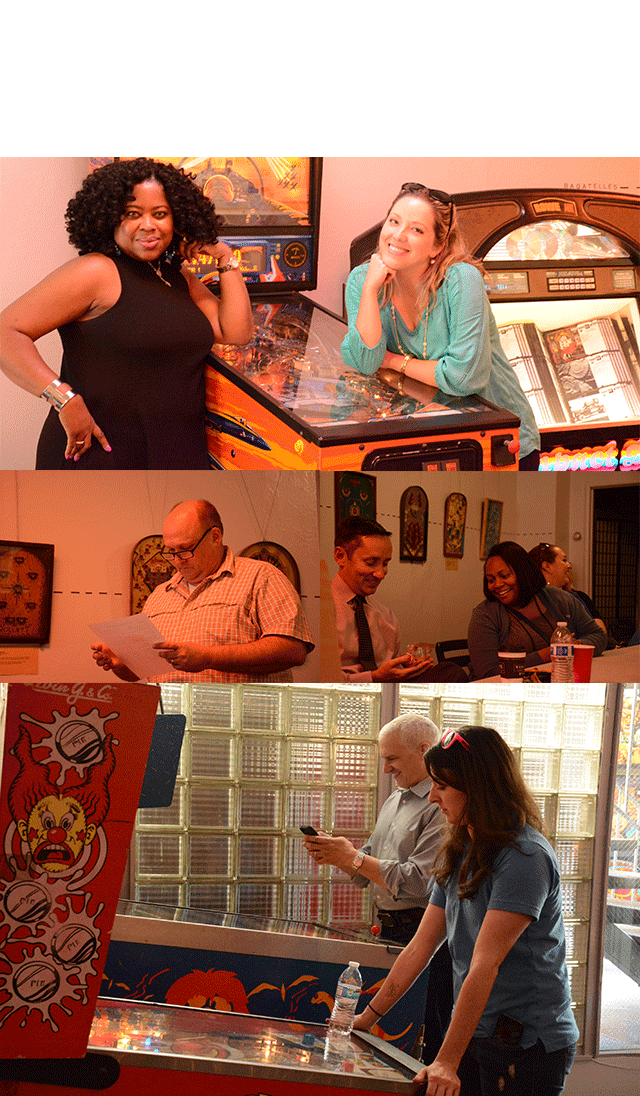 group at pinball